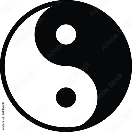 Tai Chi symbol icon.