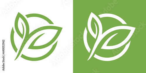 Environment logo Design template, Ecology globe modern and simple