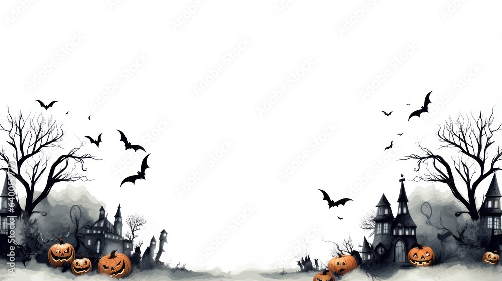 Design template for halloween