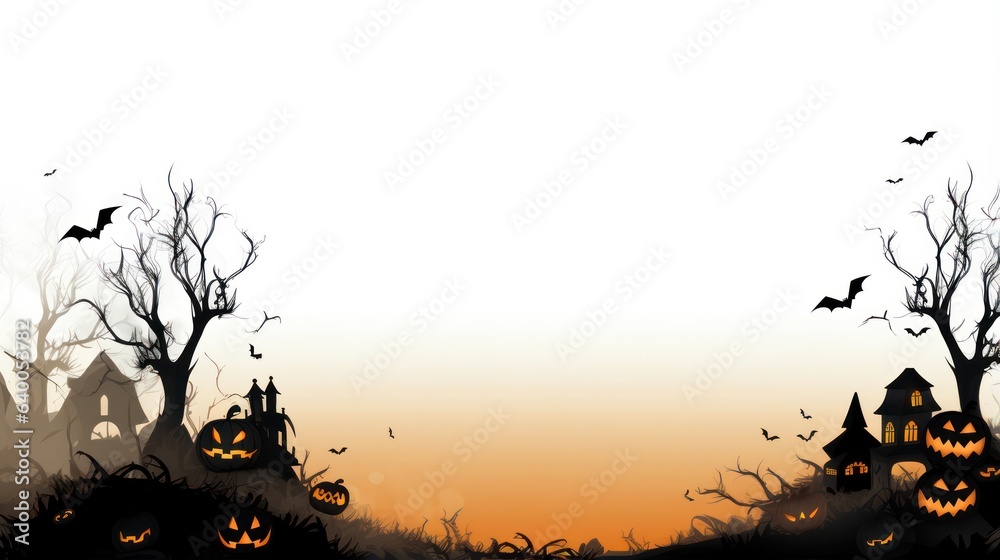 Design template for halloween