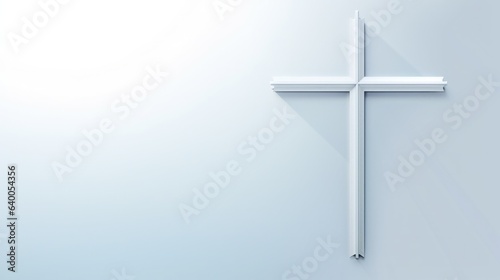 Design template of cross, minimalist