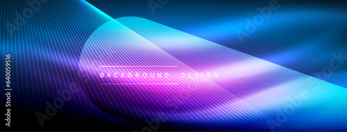 Neon light glowing line vectors: vibrant colors, sleek lines. Captivating design style inspired by neon signs. Electric energy for websites, ads, and more