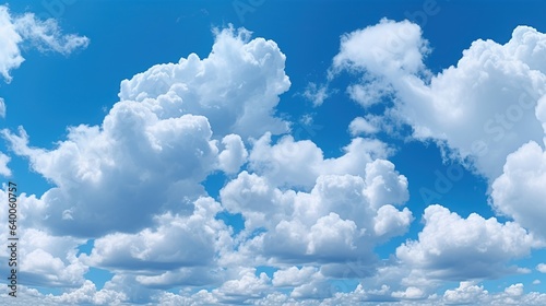 blue sky background with tiny clouds. nature cloud blue sky background. © anamvector
