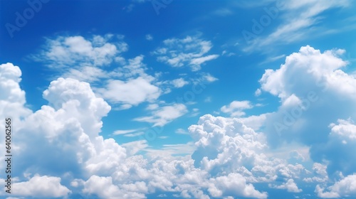 blue sky background with tiny clouds. nature cloud blue sky background.