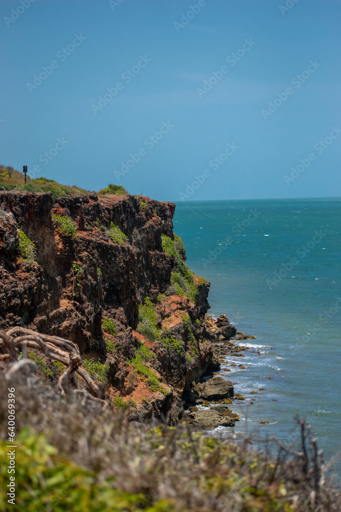 Kudiramalai Cape Sri Lanka, Coastal areas with cliffs