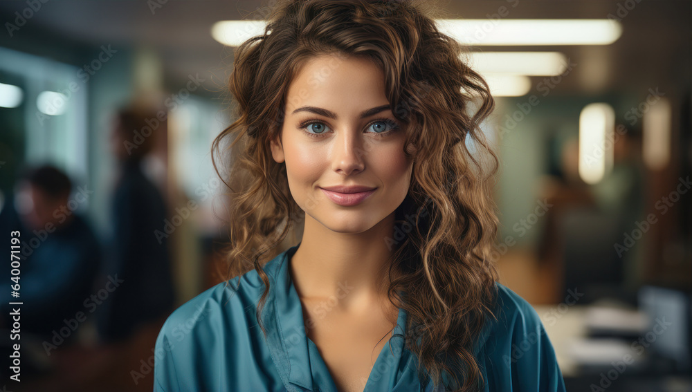 custom made wallpaper toronto digitalportrait of male and female doctor in hospital