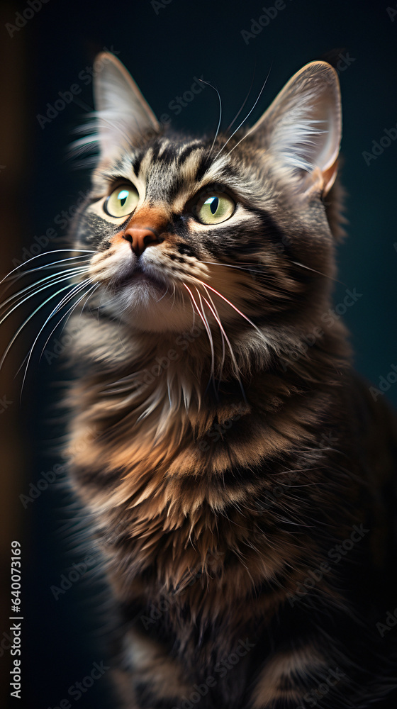 Fototapeta premium portrait of a cat