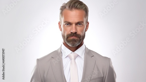 portrait of a businessman over an isolated white background. © WS Studio 1985