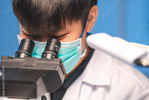 professional chemist woman ...