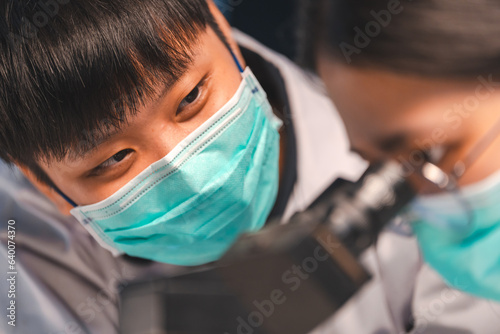 professional chemist woman ...