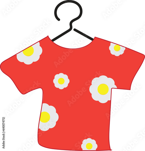 t shirt with a hanger