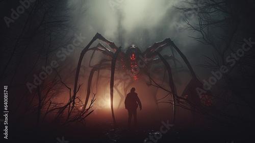 Scary Giant Monster Spider