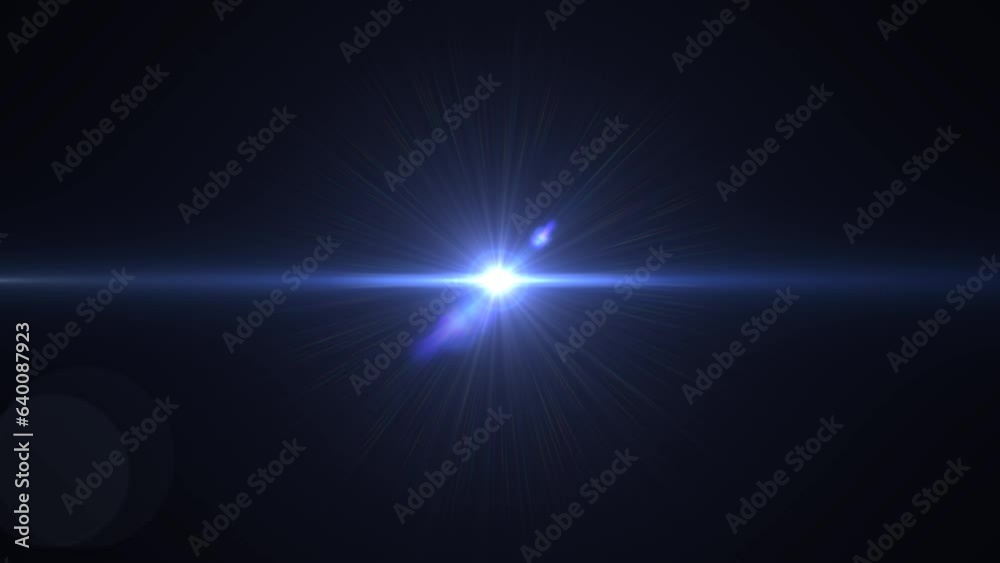 sun light lens flares art animation background