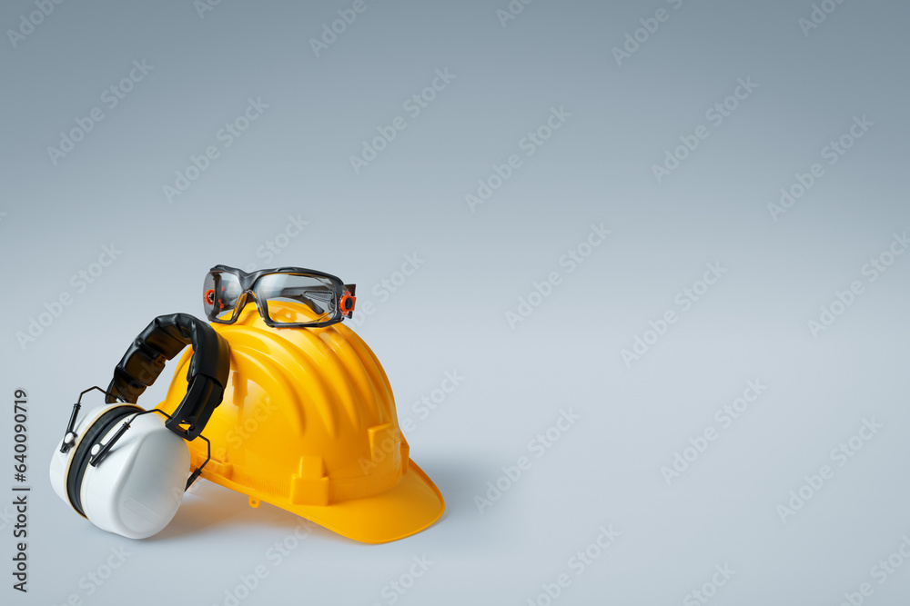 Personal protective equipment and workplace safety - obrazy, fototapety, plakaty 