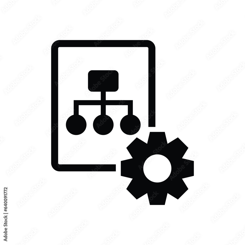 Business planning strategy vector icon