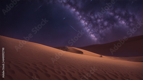 Galactic Desert Night