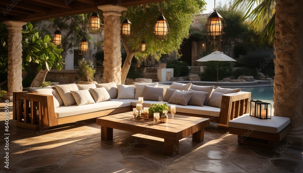 outdoor sofa