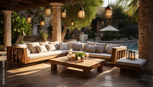 outdoor sofa