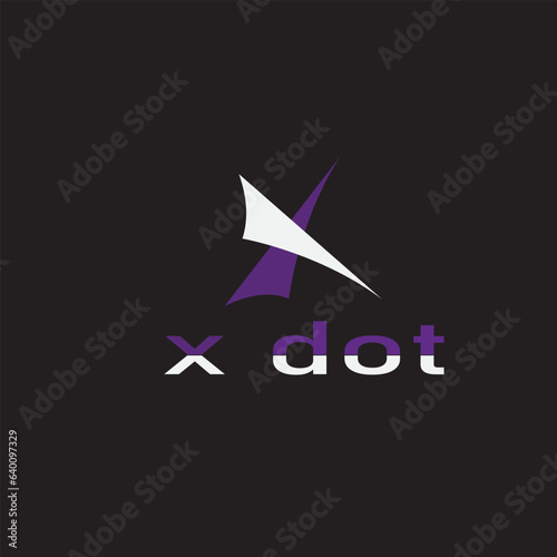 design x letter logo
