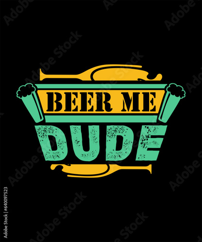 beer me dude svg design