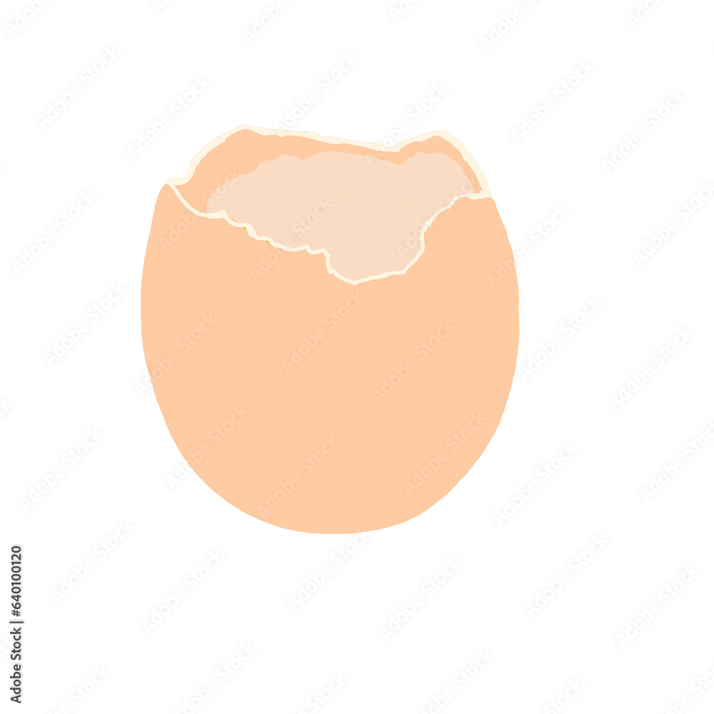 broken egg isolated on white background broken egg isolated on white background