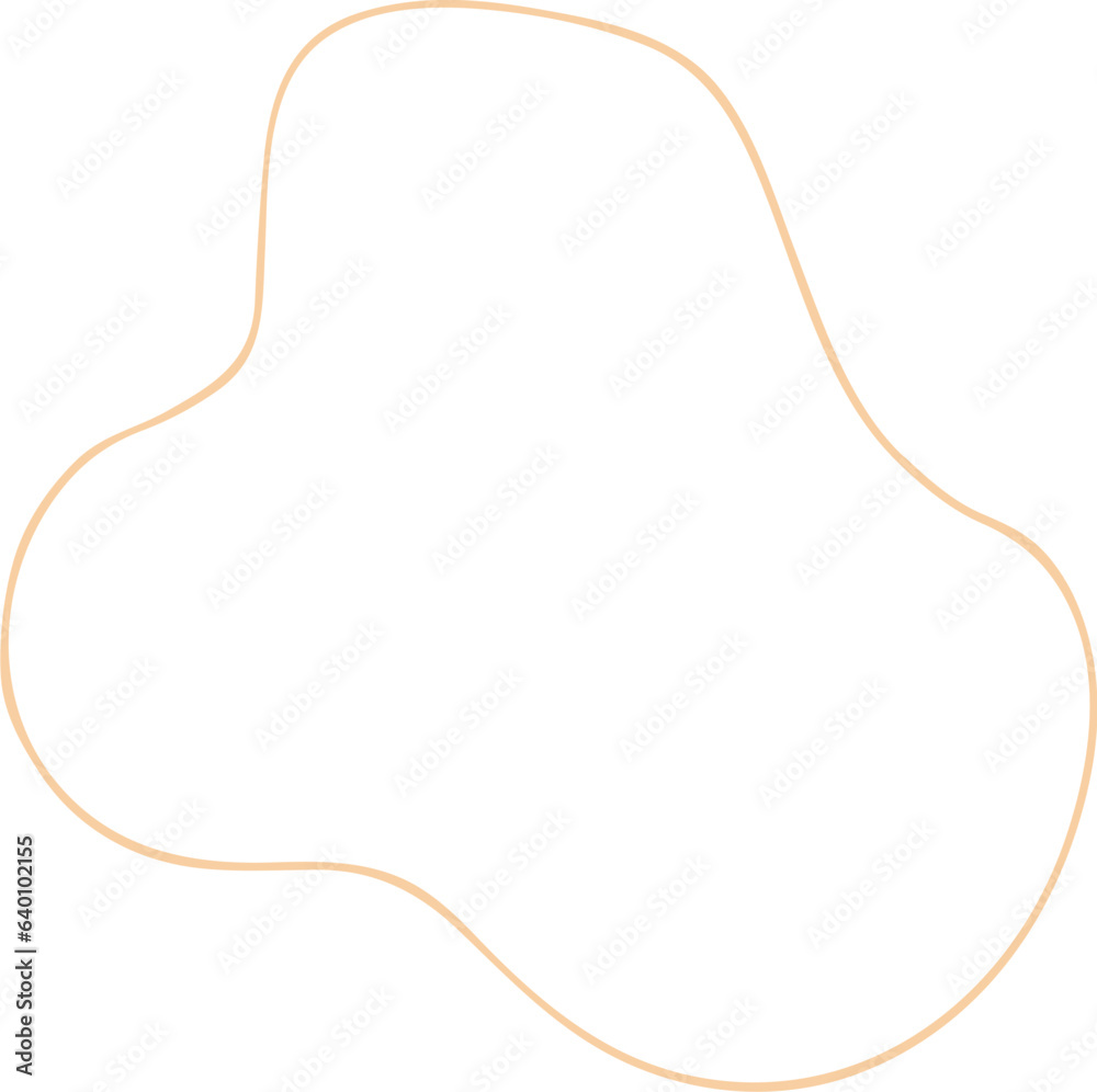 Aesthetic Shapes Outline