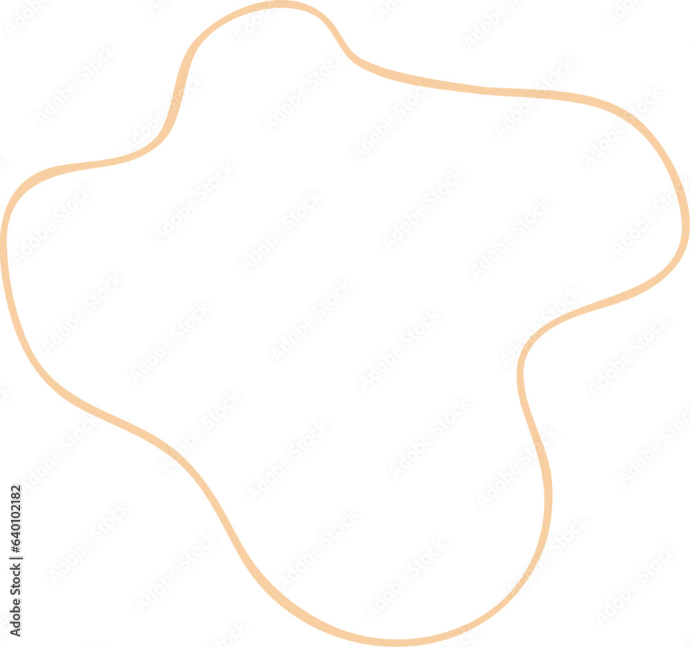 Aesthetic Shapes Outline