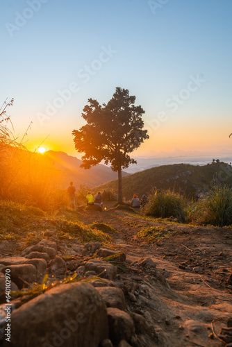 Little Adam s Peak landscape during a stunning sunrise in Ella  Sri Lanka