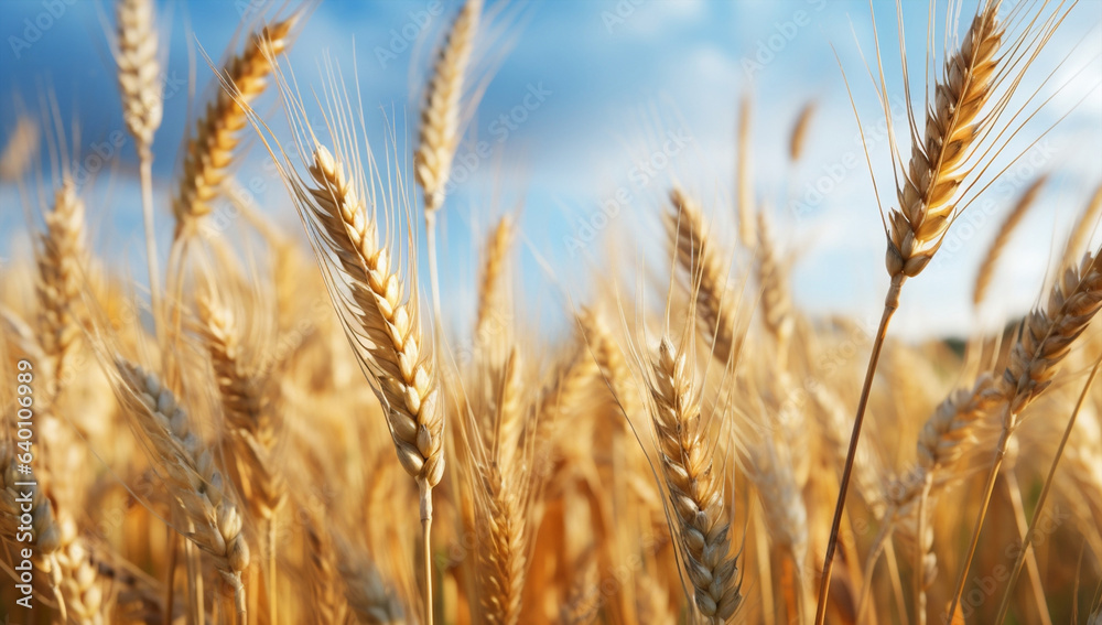 Field summer cereal agricultural grain wheat Field summer cereal agricultural grain wheat