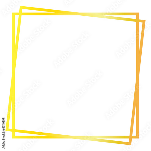 Gold Border Frame