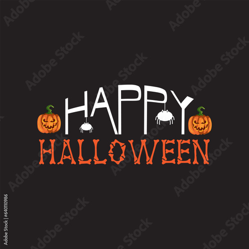 happy halloween text