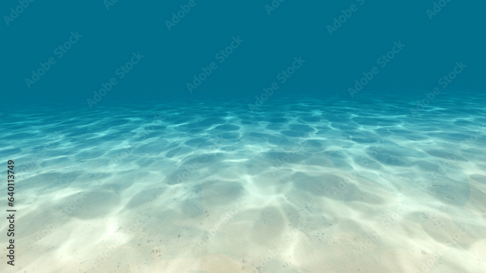 Sea wave sand ocean depth sun bottom under water