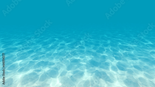 Canvas Print Sea wave sand ocean depth sun bottom under water