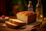Madeira cake , a sponge or butter cake in traditional British and Irish cookbook 