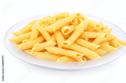 Pasta isolated on white background