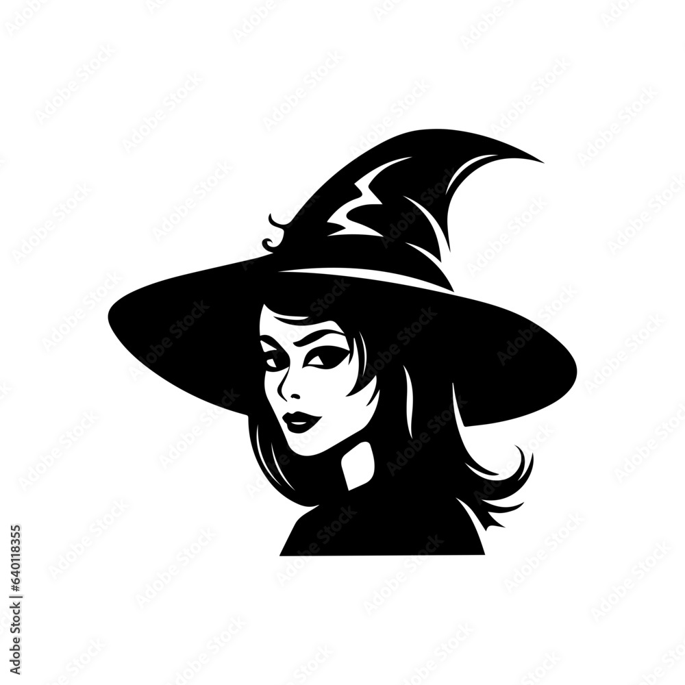 halloween witch with hat halloween witch with hat