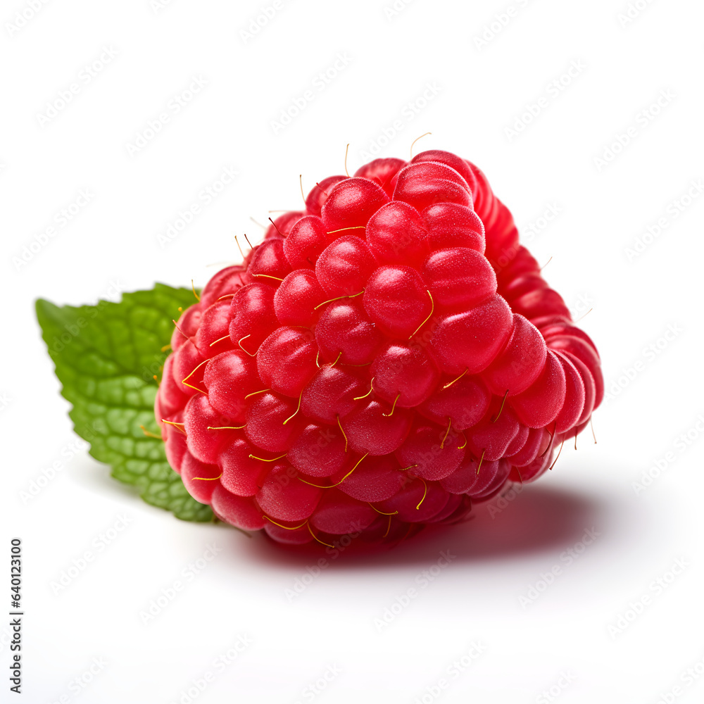 raspberry isolated on white background raspberry isolated on white background
