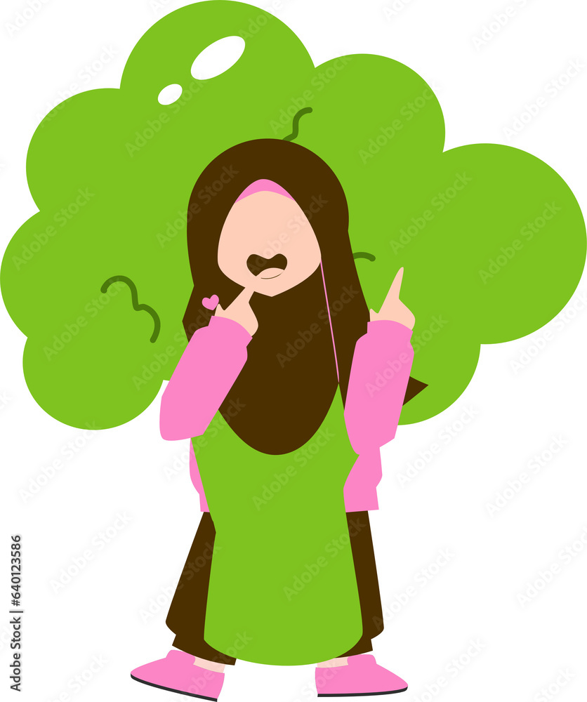 Kid in vegetable costume Illustration, vegetarian, kids education, vegetable clipart Kid in vegetable costume Illustration, vegetarian, kids education, vegetable clipart