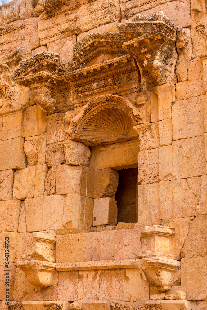 Jerash Gerasa, Jordan, ancient roman ruins
