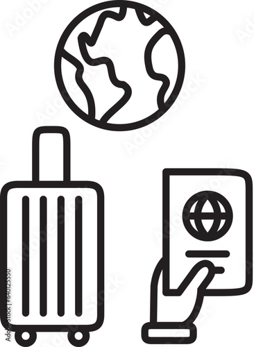 traveling icon