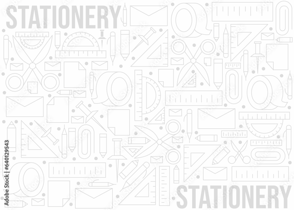 Stationery pattern design Stationery pattern design