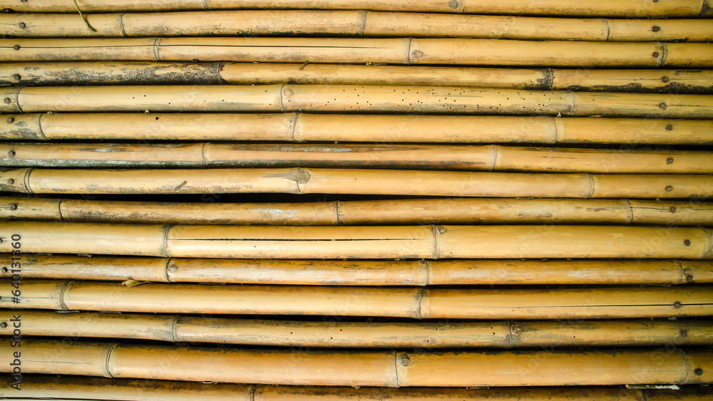 bamboo fence, Bamboo twig wall as abstract background . bamboo fence, Bamboo twig wall as abstract background .
