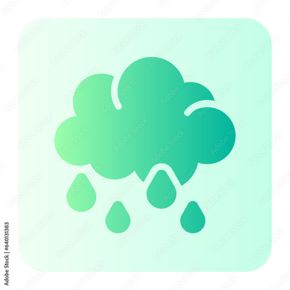 rain gradient icon rain gradient icon