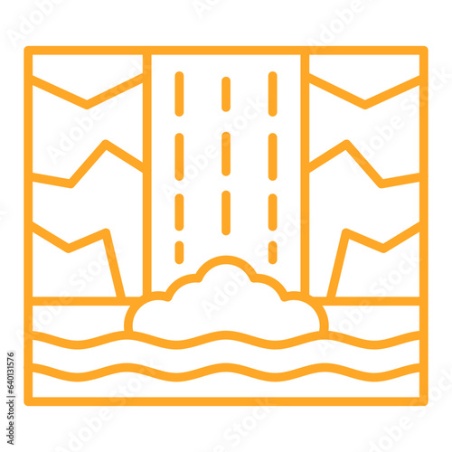 Waterfall Icon