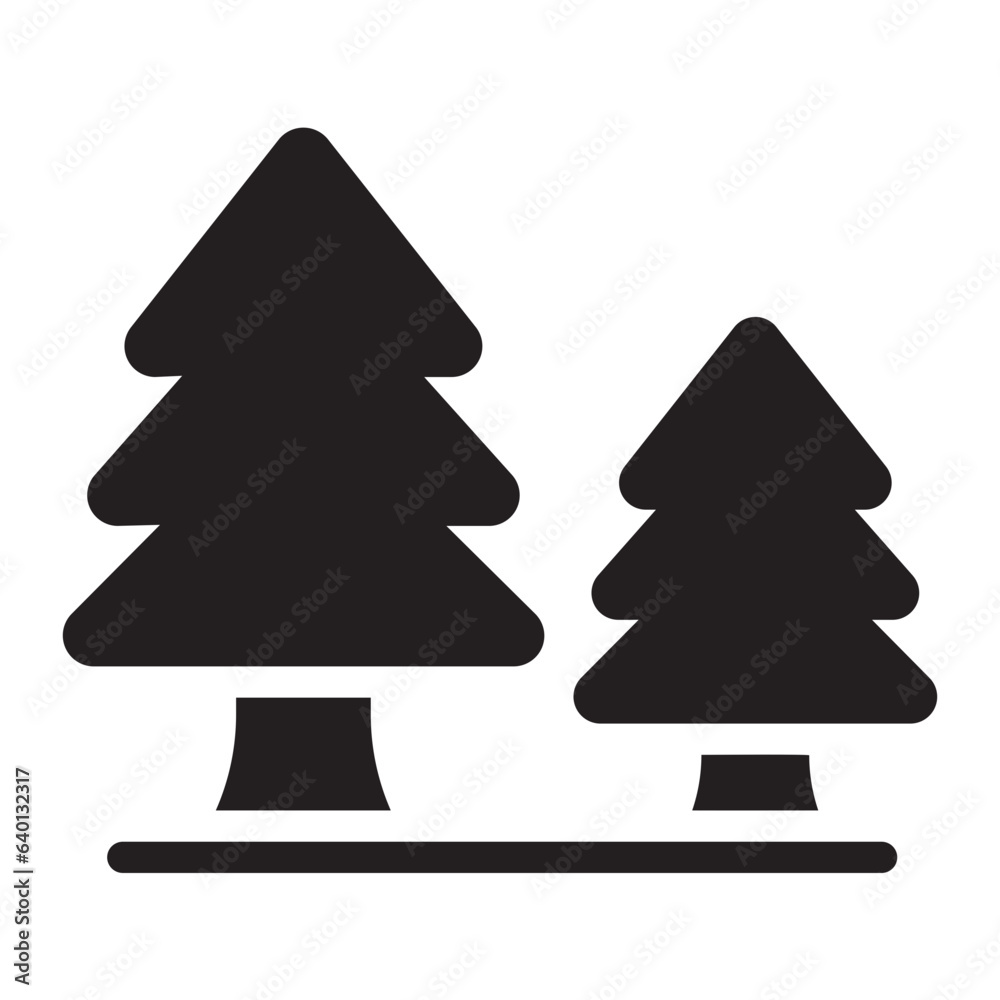 pine glyph icon pine glyph icon