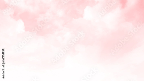 white cloud with pink sky background