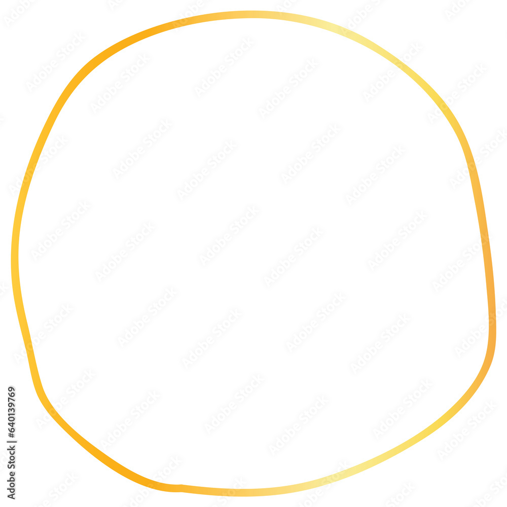 Golden Circle Frame Shape Golden Circle Frame Shape