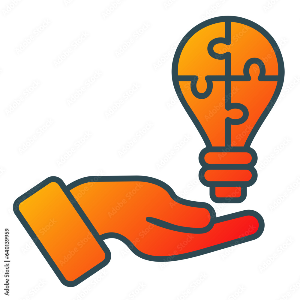 Obraz premium Puzzle Icon