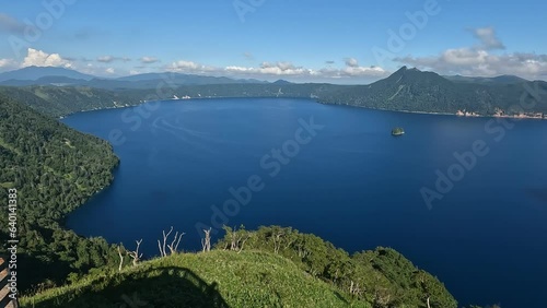 晴れた日の摩周湖  北海道弟子屈町 photo