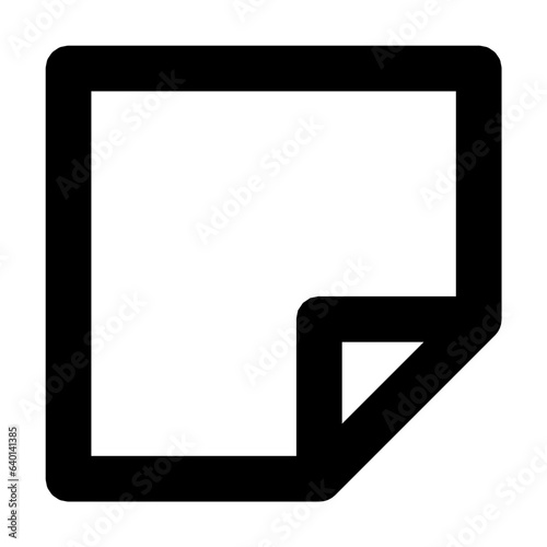 User Interface Thin Icon